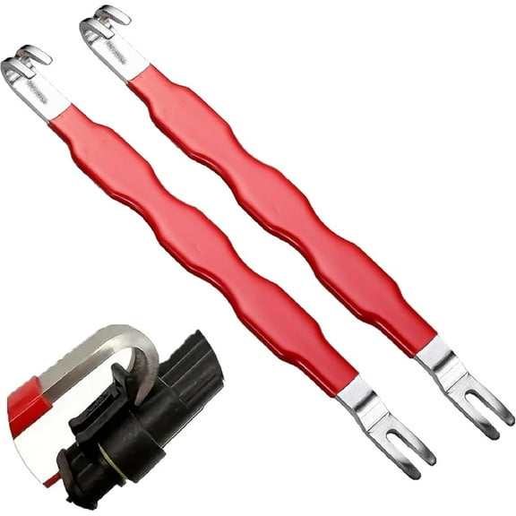 2 Pcs Automotive Electrical Terminal Connector Separator Removal Tool, Plug Connector Disconnect Tool, Universal Electrical Tools for Cars