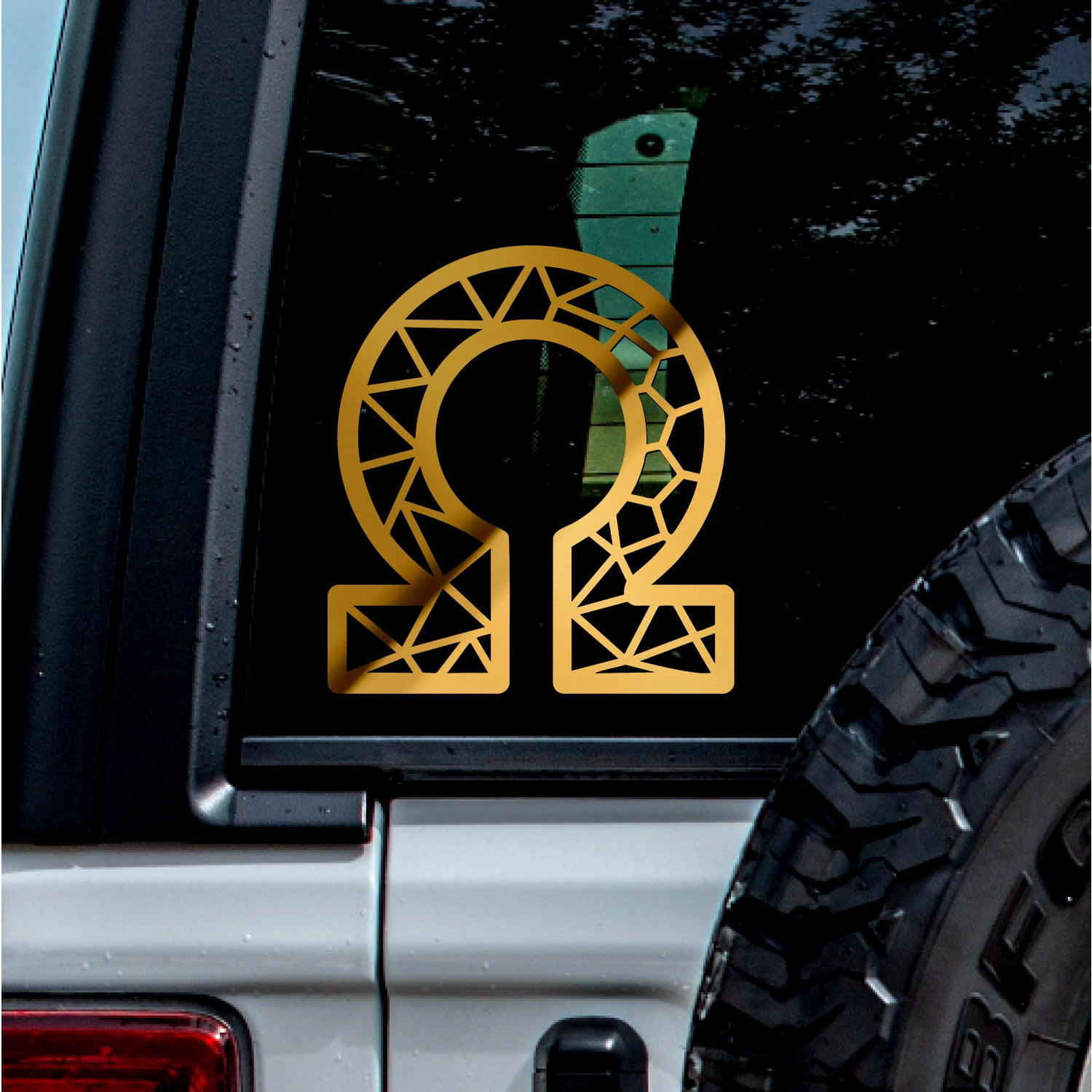 2 Pcs - No Background - Waterproof Car Sticker Decal of Zodiac Symbol ...