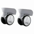 thumbnail image 1 of 2 Pcs Baggage Wheels Directional Casters Trolley Wheels Silent Smooth Operation for Most Trolley Cases, 1 of 9