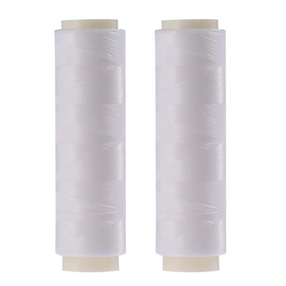 2 Pcs Bait Elastic Thread Fishing Line Elastic Strong Strength Fishing Line for Fishing Pesca 200M, 0.1Mm & 0.2Mm,2 * Fishing Line,White