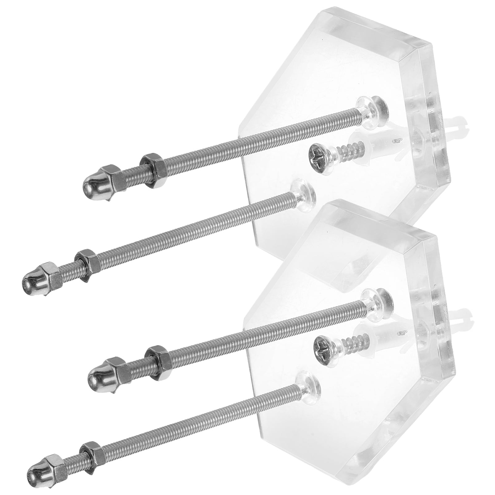 2 Pcs Balance Rack Skateboard Shelf Black Hangers Clothes Longboard ...