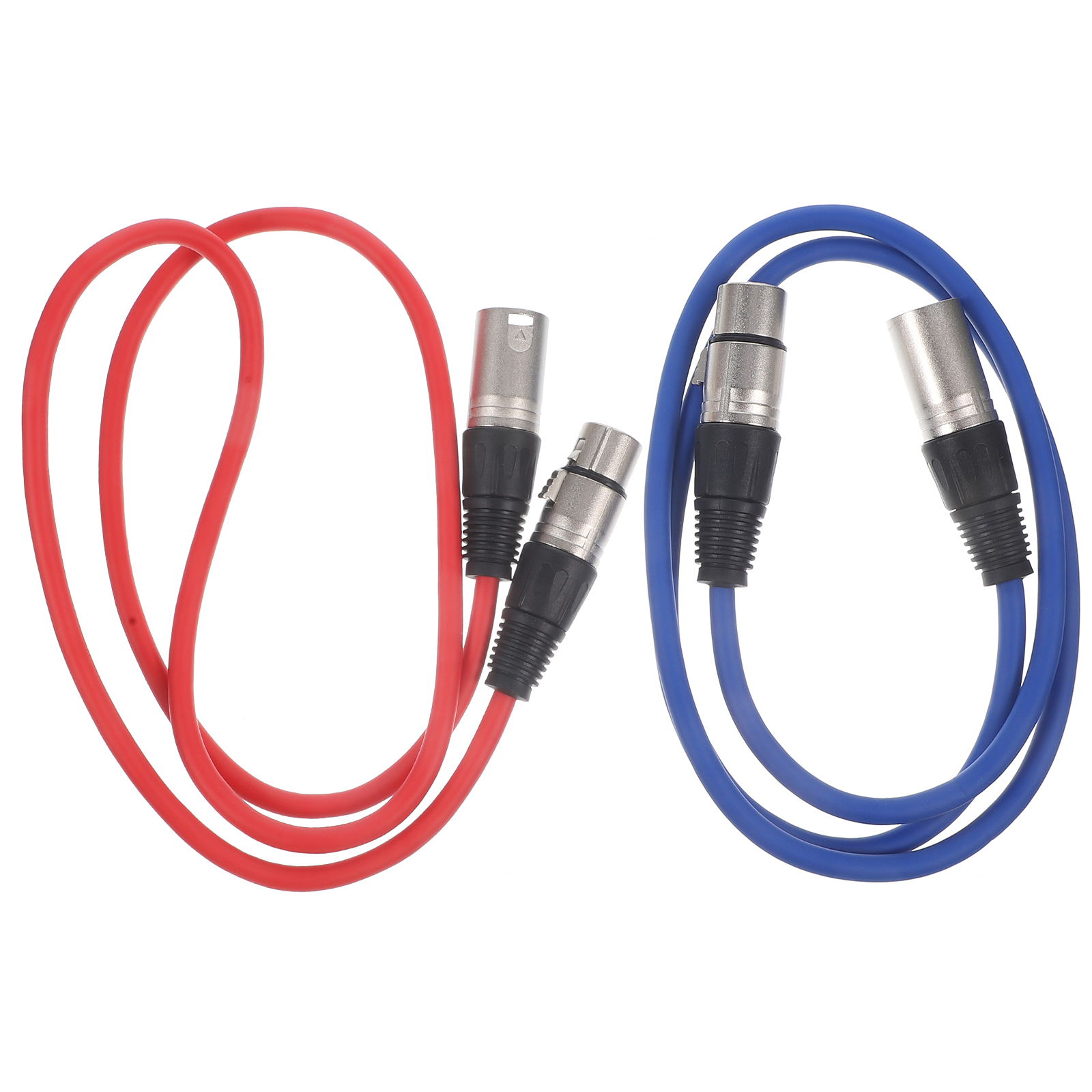 Guichaokj 2 Pcs Balance Speakers Microphone Cables Recording Studio