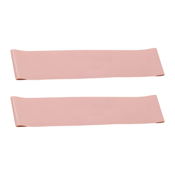 2 Pcs Ballet Stretch Band for Dancers, Pink Ballet Foot Stretcher Latex Stretching Band for Middle-Level, 19.7 in / 50 cm Foot Arch Maker Dance Training, Wrap-Around Design Enhance Stretch