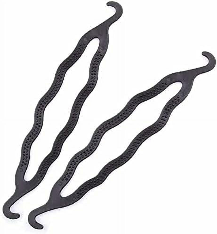 ® 2 Pcs Bandy Plastic Bun Maker Hair Ponytail Twist and Holder Clip