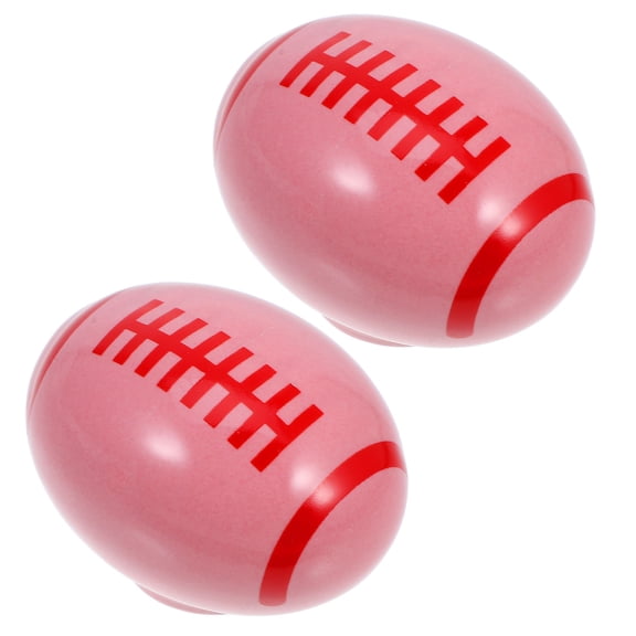 2 Pcs Baseball Dressing Table Rugby Puller Sports Drawer Pulls Adorable Child