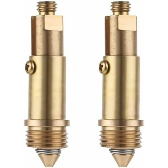 2 Pcs Basin Sink Clicker Pop Up Tub Drain Stopper Sink Pop Up Stopper Pop Up Bolt Basin Bath Sink Drain Click Clack Replacement Plug Bolt Spring Brass Push Spring Plug for Most Sink Tub Basin Drain