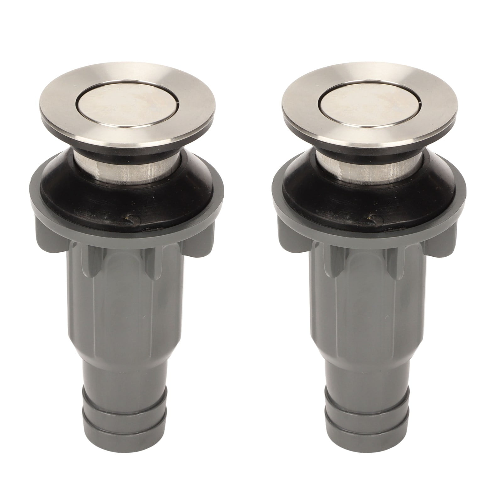 2 Pcs Bathroom Sink Stopper Stainless Steel Wash Basin Drain Filter