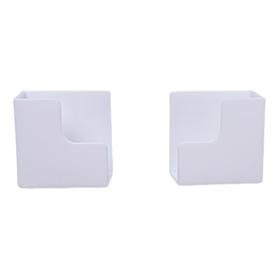 2 Pcs Bathroom Weight Scale Holder,Wall Mount Storage Bracket,Digital Scales Storage Rack,Self Adhesive Scale Stand Organizer,Space-Saving Wall Organizer For Bathroom,Bedroom,Dorm,Pantry,White