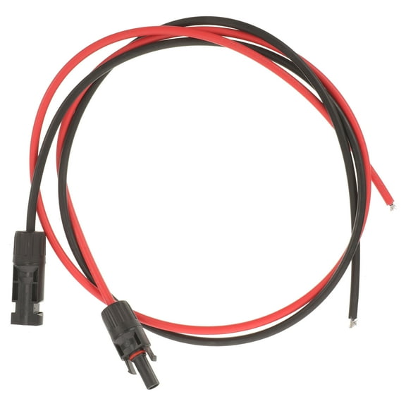 2 Pcs Battery Extension Cord Battery Cable Quick Disconnect Wire Connectors Solar Extension Cable Solar Connector Cable