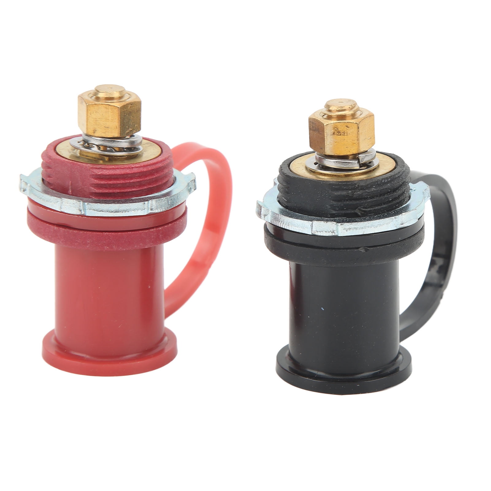 2 Pcs Battery Terminals Charging Post Brass Power Supply Connector