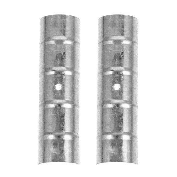 2 Pcs Bay Window Curtain Pole Kit Rod Connector Accessories