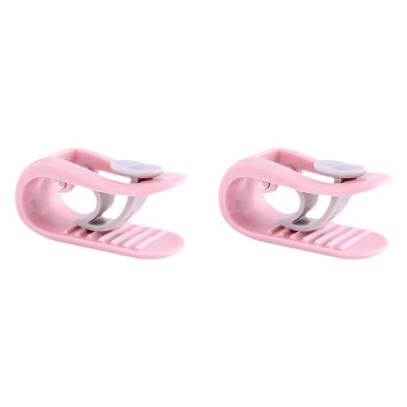 2 Pcs Bed Sheet Gripper Clips, 2.08X1.02X0.78" No Pins Mattress Cover Fasteners, Anti Slip Bedding Holder Clamps, Adjustable Quilt Securing Gadgets, Bed Linen Fixing Supplies for Bedding Organizing