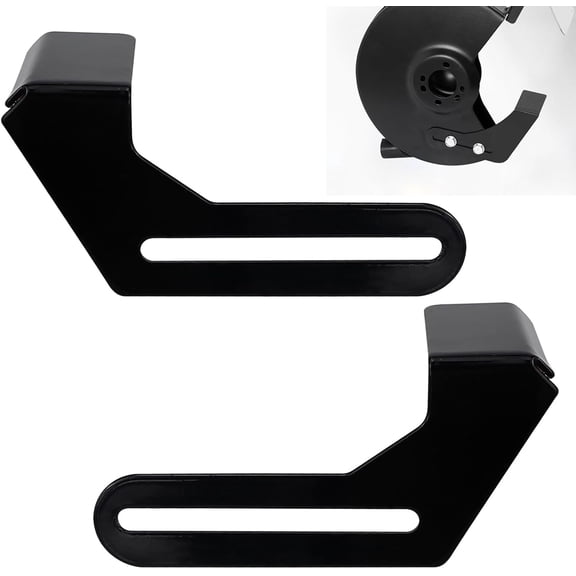 2 Pcs Bench Grinder Stand Tool Rest, Carbon Steel Bracket Tool Part Set for Bench Grinder Polisher 150/200