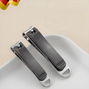 2 Pcs Best Toenail/Finger Clipper cutter trimmer w/Nail File Lifetime