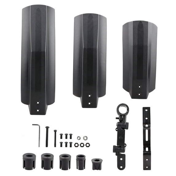 2 Pcs Bicycle Mudguard Fat Bike Fender Front Rear Mud Guard for MTB Bikes Cycling