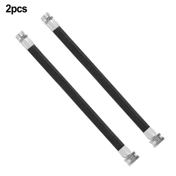 2 Pcs Bicycle Pump Extension Hose MTB Bike Hose Inflator Tube Pump Accessories