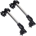 thumbnail image 1 of 2 Pcs Bike Stand Umbrella Holder Rv Parts Accessories Stroller Stainless Steel Adjustable Mount Multipurpose, 1 of 6
