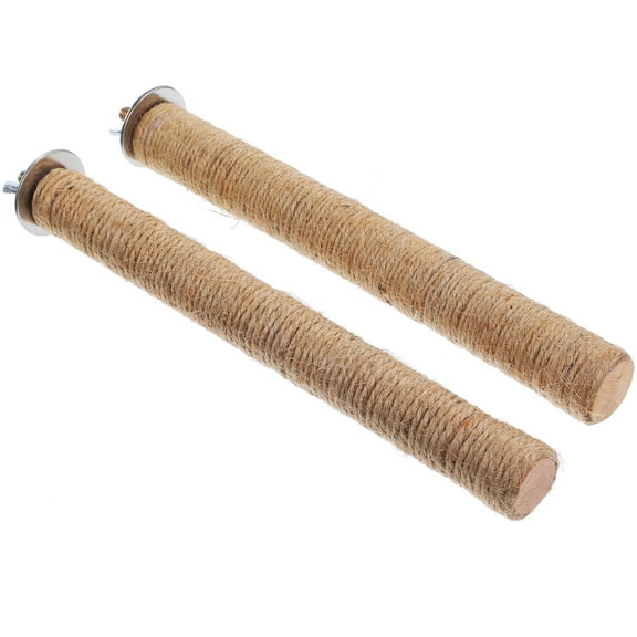 2 Pcs Bird Claw Standing Stick Accessories for Bird Cages Bird Accessories for Cages