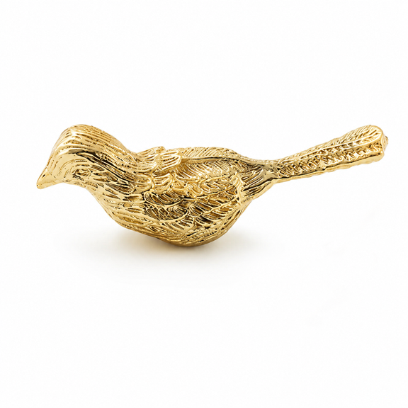 2 Pcs Bird Knobs Vintage Style Drawer Pulls For (Style A)