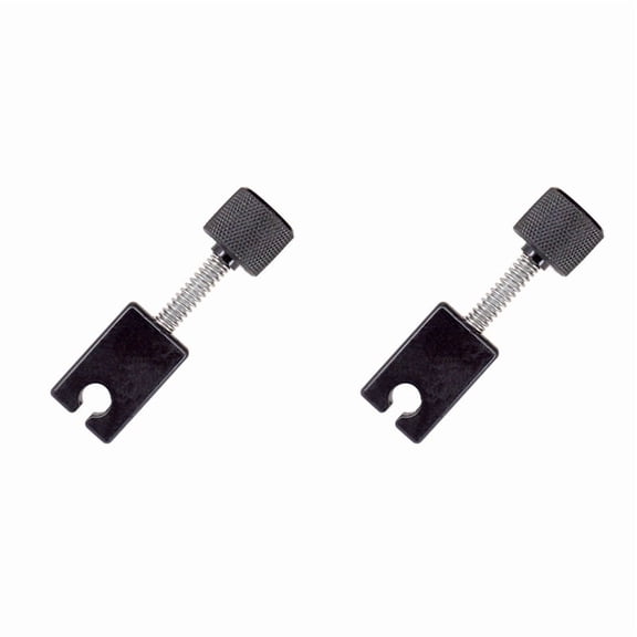 2 Pcs Black Bridge Saddle for Headless Bridge Guitar Accessories Replacement Parts