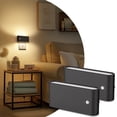 thumbnail image 1 of YANSUN 2-Pack Plug-in Motion Sensor Night Lights - Dimmable 3000K Warm White LED with Auto on/off for Hallway Bedroom Rooms, 1 of 7