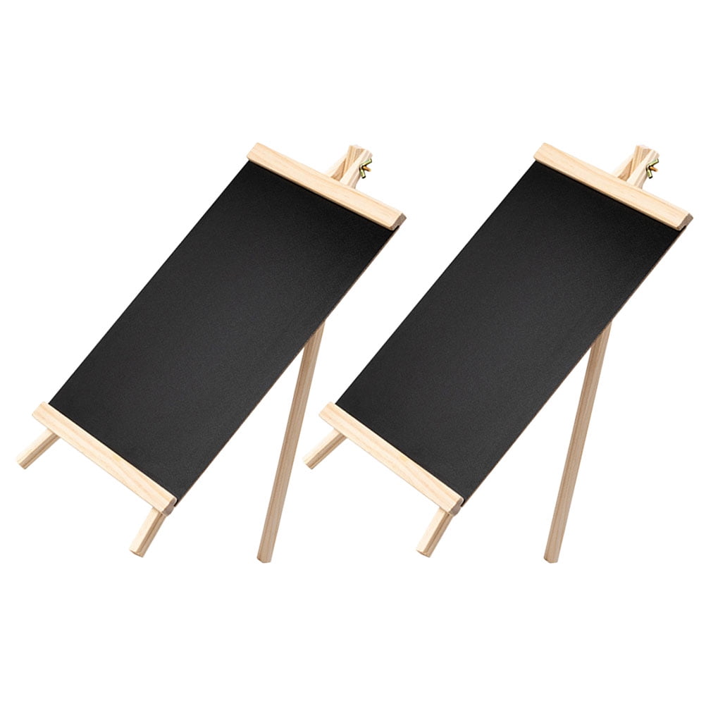 2 Pcs Blackboard Tag Easels Wedding Signs Chalkboard Child Menu for ...