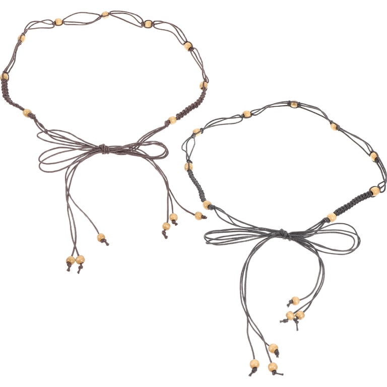 2 Pcs Boho Style Belt Accessories Robe Belt Replacement Tie  display picture 1