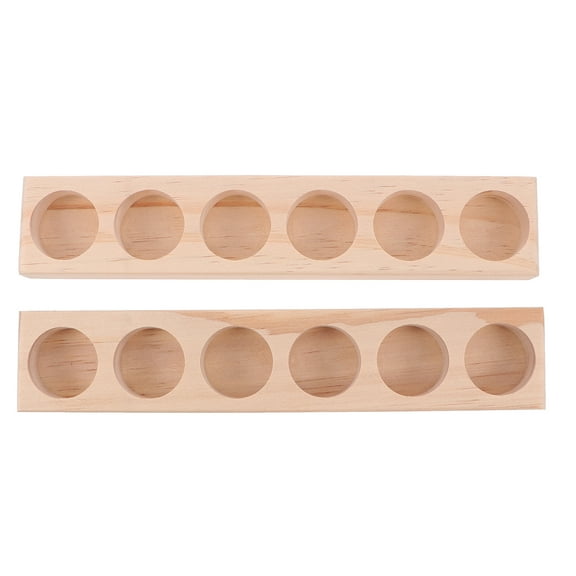 2 Pcs Bottle Stand Storage Case Perfume Sample Holder Essential Oil Carrying