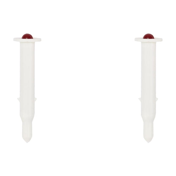 2 Pcs Bouncing Turkey Timer, 1.9" turkey Pops Up timer at 79°C-82°C, Fool Proof Juicy Turkey for Beef/Pork/Chicken, Durable Spring Bounces Back