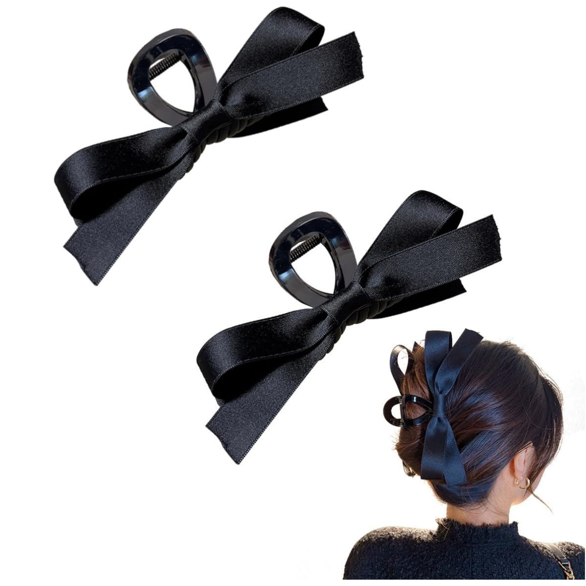 ☆TATIANA☆ Big Boutique Ribbon Hair claw clip HB2219 MUSINSA | TATIANA Big Boutique Ribbon Hair claw clip HB2219