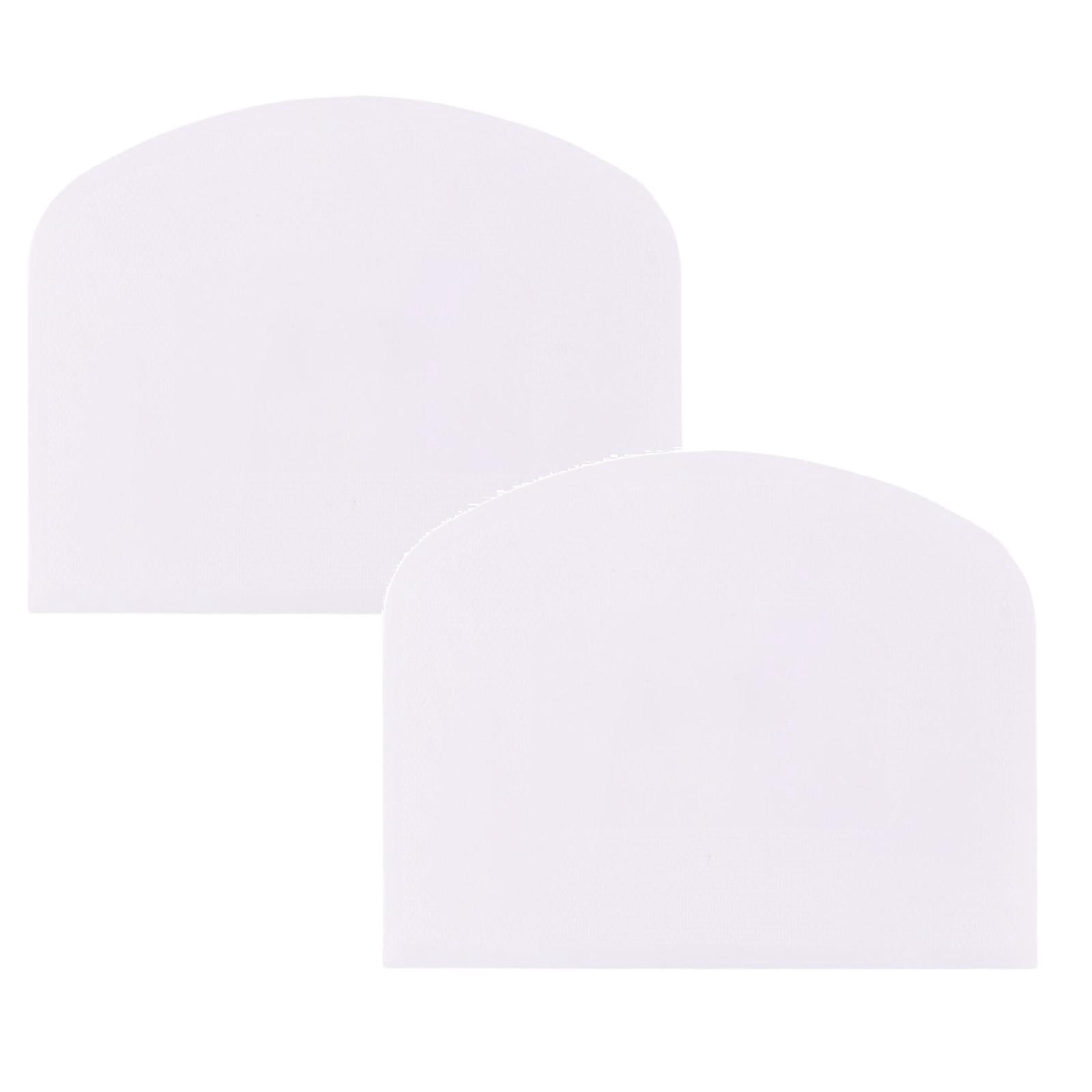 2 Pcs Bowl Spatula & Bench Scraper Flexible Plastic Multipurpose ...