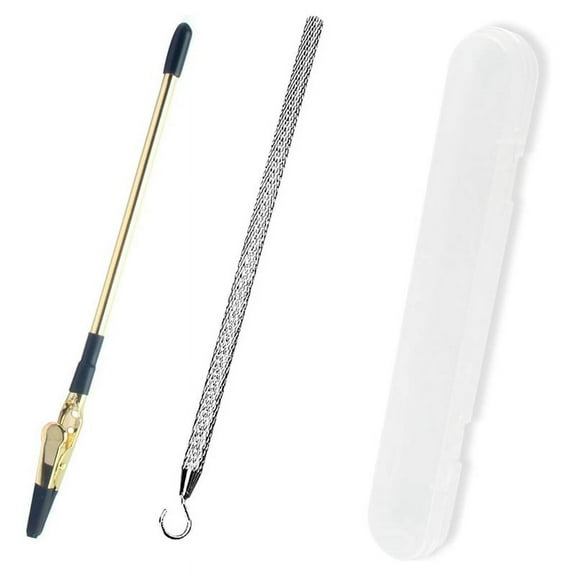 2 Pcs Bracelet Helper Tool, Bracelet Helper Tool Hook, Wearing , Metal Bracelet Helper Tool (Silver and Gold)