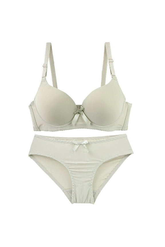 2 Pcs Bras for Women No Underwire One Piece Seamless Bra Anti-Sagging Push Up Adhesive Bralettes Adjustment Spaghetti Straps Full Coverage Shelf T-Shirt Bra Ultra Soft Underwear Everyday Bras