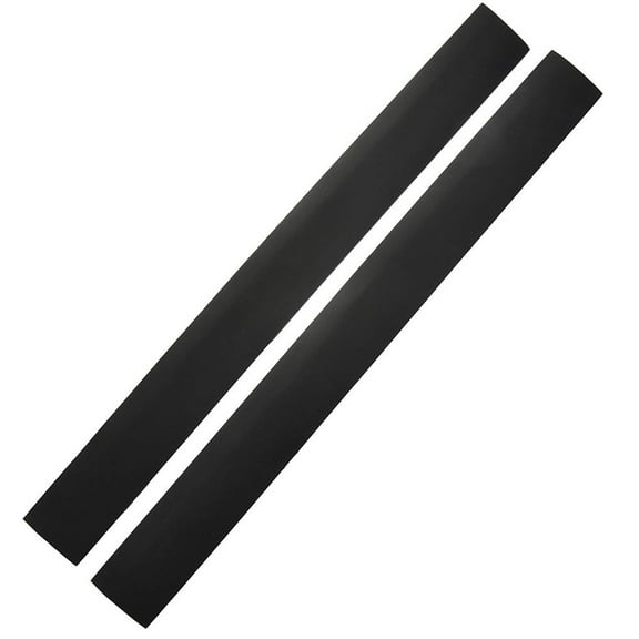 FONDOTIN Kitchen Stove Gap Filler, Easy to Clean, Heat Resistant, Black, 2Pcs