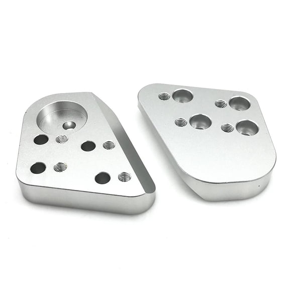 2 Pcs CNC Handlebar Risers w/Bolts For BMW R1100R R1100RT R1150R R1100RT R1200RT