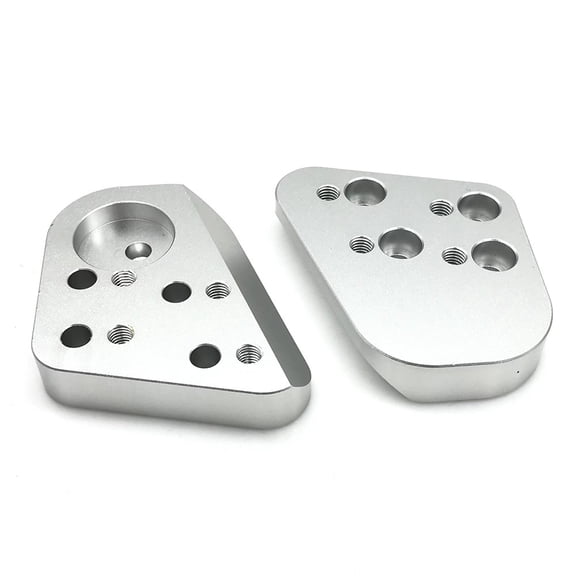 2 Pcs CNC Handlebar Risers w/Bolts For BMW R1100R R1100RT R1150R R1100RT R1200RT