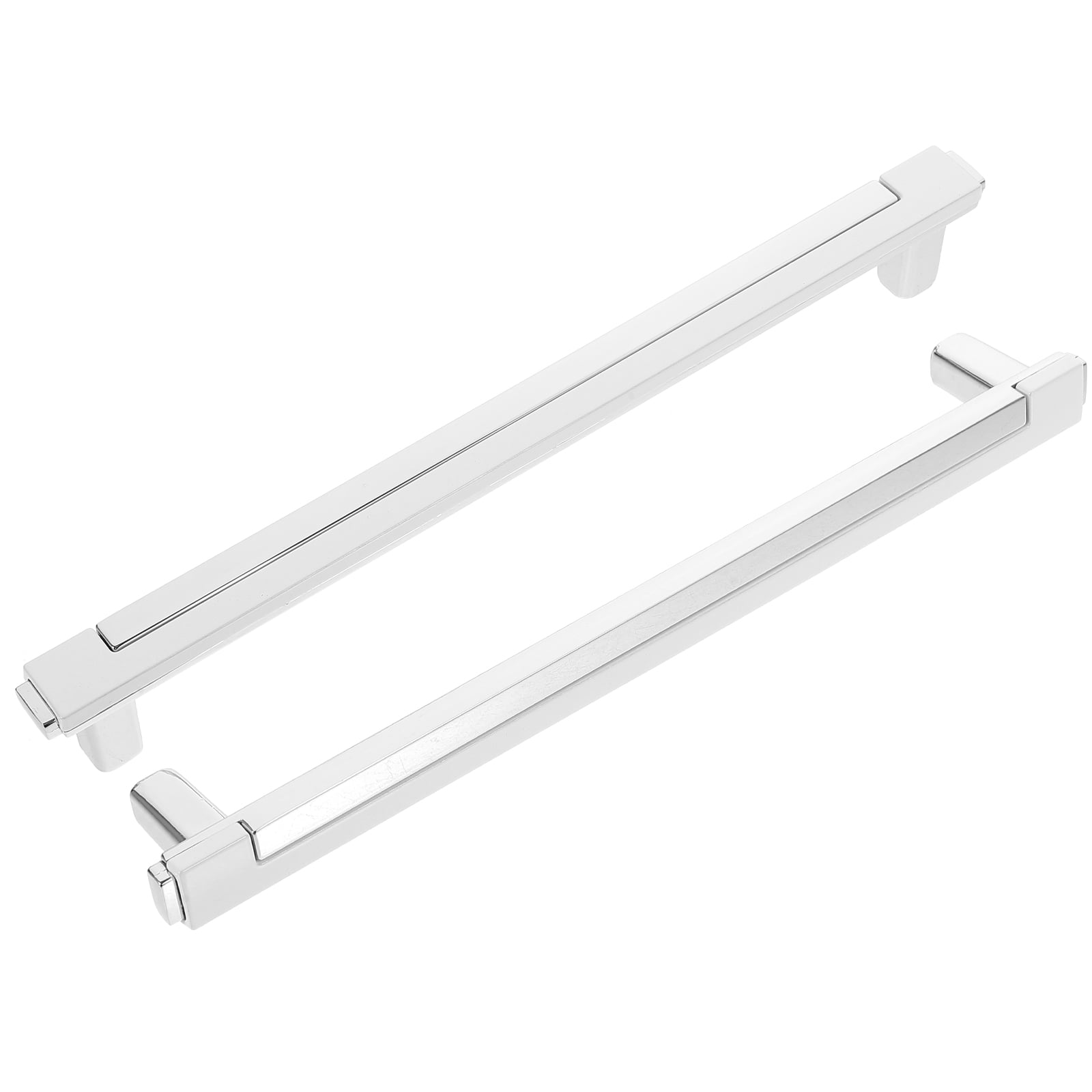 2 Pcs Door Handle Kitchen Handles Drawer Dresser Metal