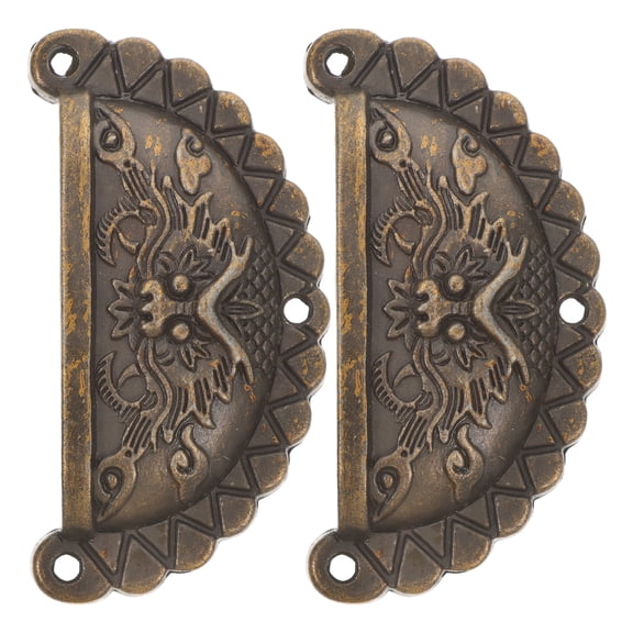 2 Pcs Cabinet Door Handles Dresser Knob Furniture Pull Antique Drawer Pulls