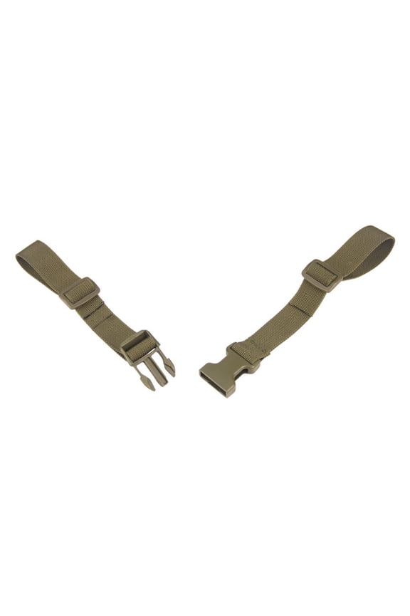 Olive Green Hiking Backpack Straps Replacement Set 2 Pieces Adjustable Comfort Fit