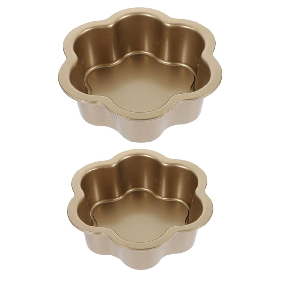 GOOHOCHY Detachable Baking Pan Golden 2Pcs 6.7X6.7X2.4In