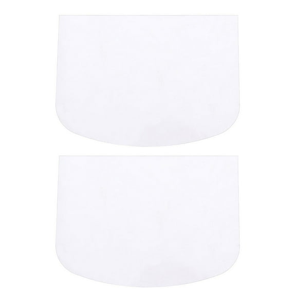 2 Pcs Cake Scraper Set Icing Smoother Tools for Baking, Semicircle Shape for Frosting and Decorating Cakes