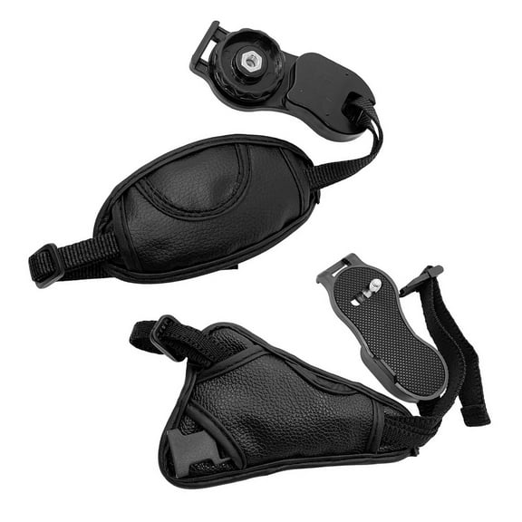 2 Pcs Camera Straps for Photographers Non-slip Camera Hand Strap Camera Wrist Strap Universal Pu
