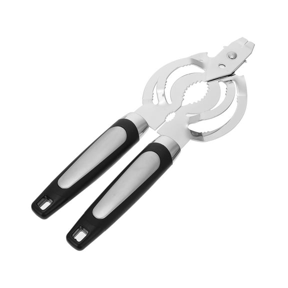 2 Pcs Can Opener Hole Punch Multifunctional Jar Opener Beer Lover Gift Opener Cans Beer Bottle Opener