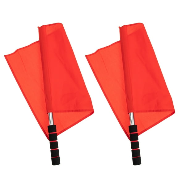 2 Pcs Capture The Flag -skid Flags Traffic Safety