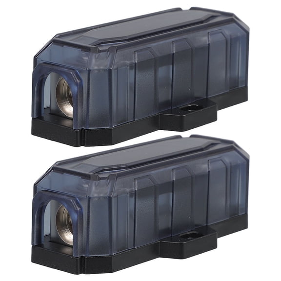 Phenofice Car Audio Fuse Block Silver Reliable Safety Enhanced Audio Quality