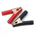 thumbnail image 1 of 2 Pcs Car Battery Cable Crocdile Clip Electric Alligator, 1 of 5