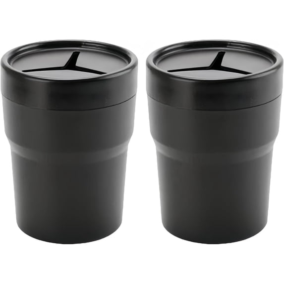 Cup Holder Trash Can For Car – Patent-Pending Trash Compaction Up To 10x More Trash To Save You Time Portable Trash Can For Car Stroller Backpacks And Beyond Mint