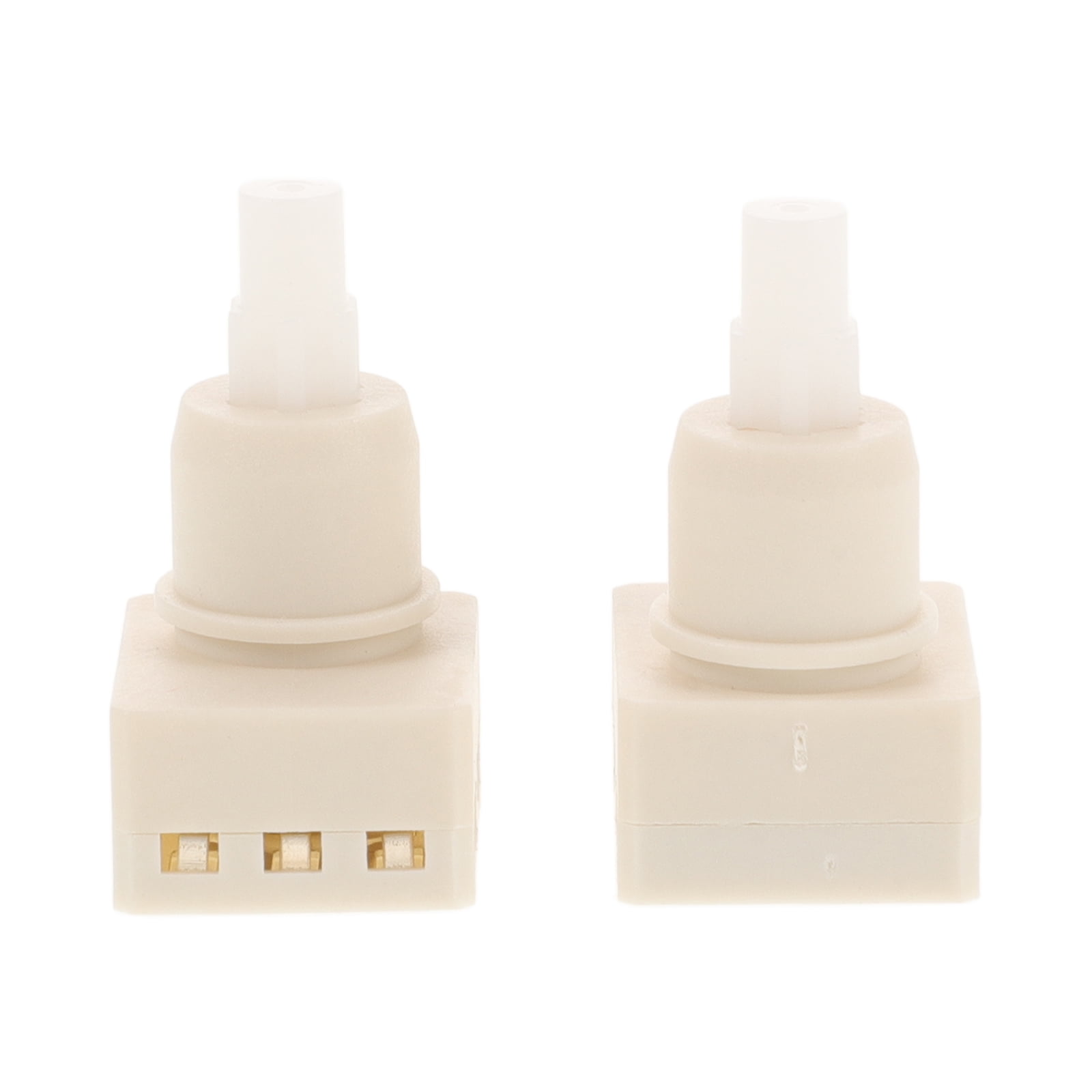 2 Pcs Car Dome Light Switch Dome Light Switch Kit Interior Lights White Car Interior Lamp Switch Abs 2.80X1.80X1.50CM