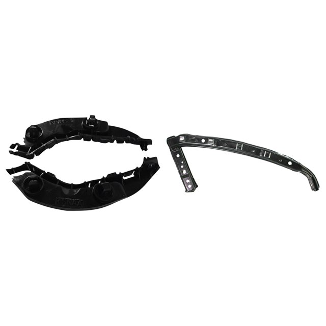 2 Pcs Car Front Bumper Bracket for & 1 Pcs Car Left Front Bumper
