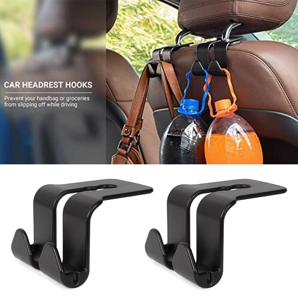 2Pcs Car Seat Back Headrest Hooks Hanger Holder Hook for Clothes Grocery  Bag New